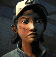 The Walking Dead Game Stare GIF