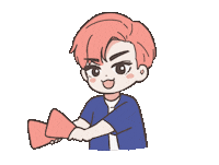 Happy Pink Sticker