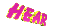 text hear Sticker