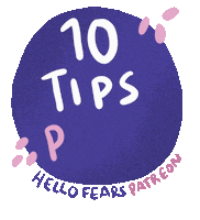 10 Tips Para Sticker by Hello Fears