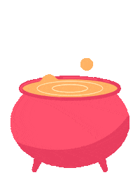 feedmemotion animation halloween spooky witch Sticker