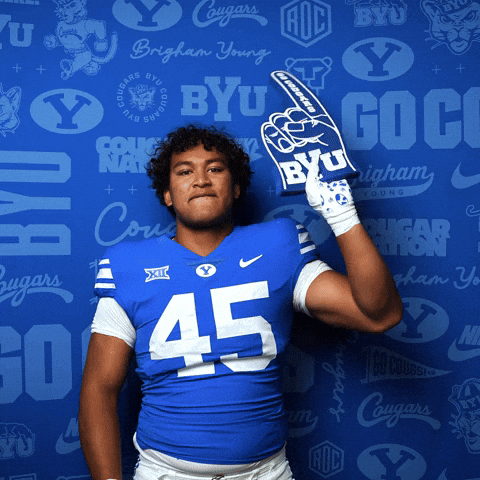 College Football Go Cougs GIF by BYU Cougars