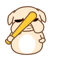 Dog Threaten Sticker