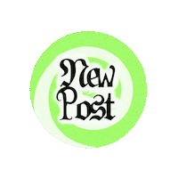 New Post Goth Sticker