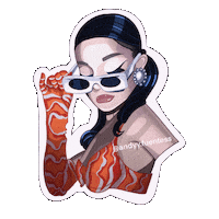 Ariana Grande Beauty Sticker