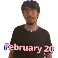 February 20Th Sticker