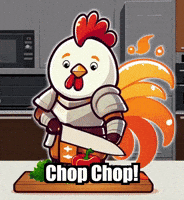 Chop Chop Cooking GIF by Zorooster