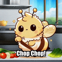 Chop Chop Cooking GIF by Beelightened