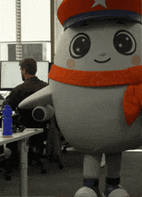 jetstarairways mascot too big i hate work jetstar GIF