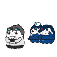 Stressed Out Ghost Sticker by Boo