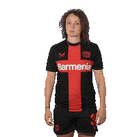 Posing Whats Up Sticker by Bayer 04 Leverkusen