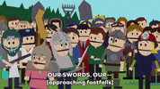 canadian sword GIF by South Park 