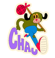 Good Bye Chau Sticker by Francisco Negrello