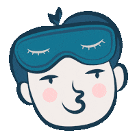 Night Sleep Sticker by Joey Mattress