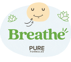 Pureformulas breathe in breathe in breathe out yoga life breathe deep GIF