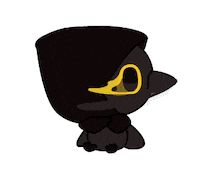 Oh No Crow Sticker by KENJILAND
