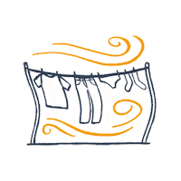 Cleaning Folding Sticker by PLAN3T