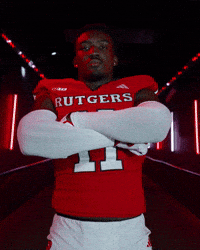 Abram Wright GIF by Rutgers Football