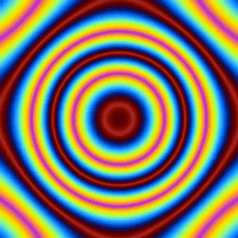 loop technicolor GIF by xodnnhm