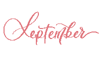Autumn September Sticker