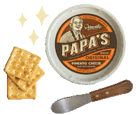 pimentosbrands pimentocheese pimentosbrands papasoriginal papaspimentocheese Sticker