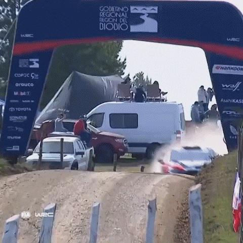 Motorsport Driving GIF by FIA World Rally Championship