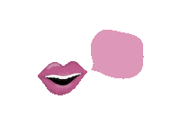 LilysUniverse news lips speak Sticker