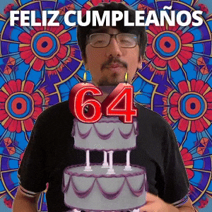 ¡Feliz 64.º cumpleaños!