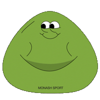 Movie Night Beanbag Sticker by Monash Sport