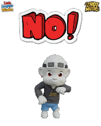 Cancel No Way Sticker by Zhot