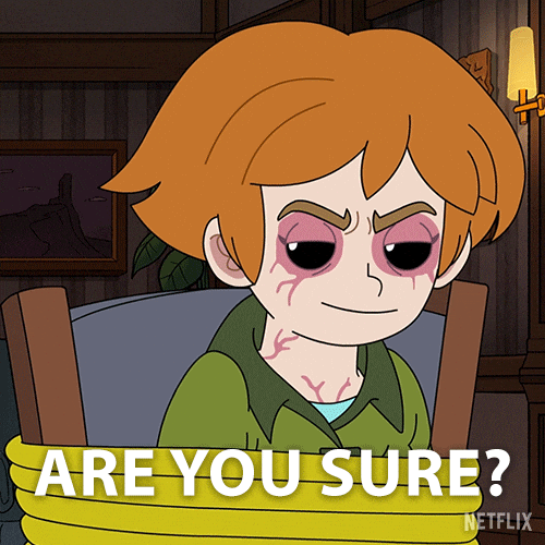 Halloween Are You Sure GIF by NETFLIX
