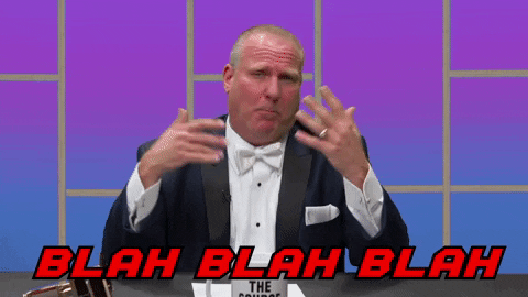 Blah Blah Blah Sport GIF by Barstool Sports