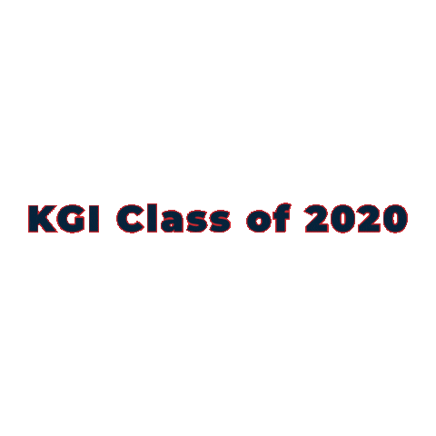 Healthcare Class Of 2020 Sticker by Keck Graduate Institute