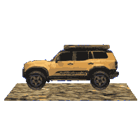 4x4es 4x4 prado landcruiser 4x4engineering Sticker