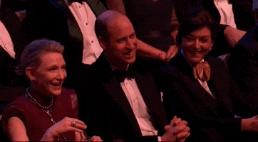 Prince William Bafta Film Awards GIF by BAFTA