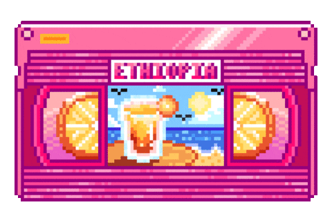 Summer Coffee Sticker