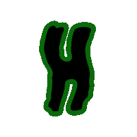 Halloween Abc Sticker