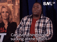 Frustrated Saturday Night Live GIF by Sky