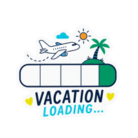Flying Summer Vacation Sticker by Budapest Airport