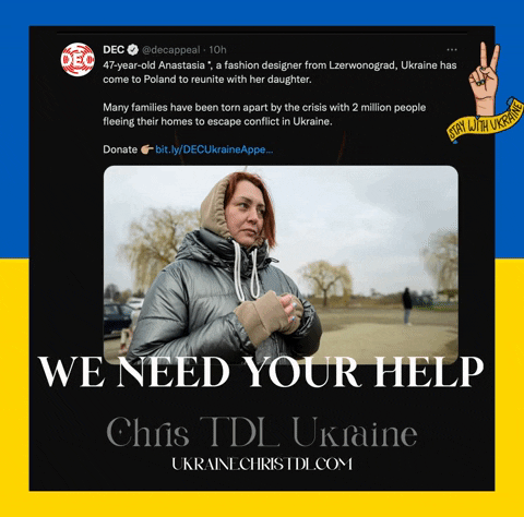 ChrisTDLUkraineSupport twitter please support ukraine GIF