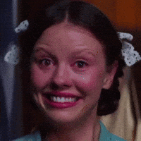 Mia Goth Smile GIF