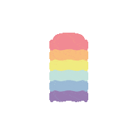 Rainbow Pastel Sticker by Stapelstein