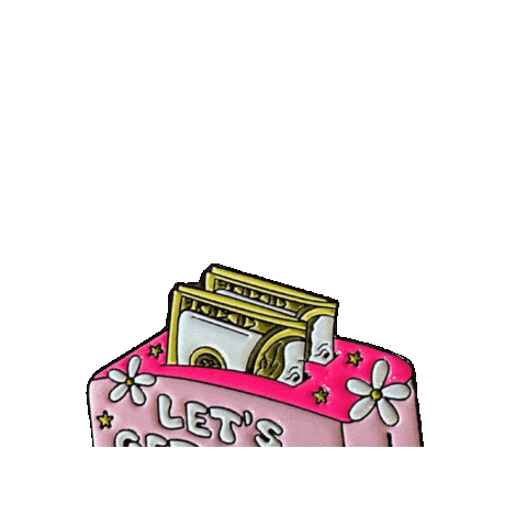 Money Get Sticker by Pinned Pins