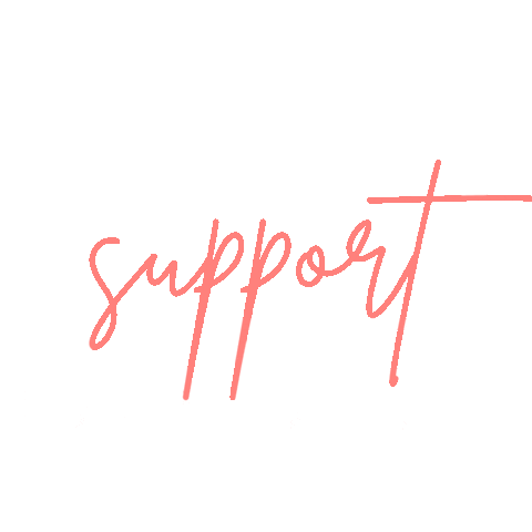 babessocialco pink white support babe Sticker