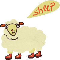 Sheep Great Big Story Sticker by Marcie LaCerte