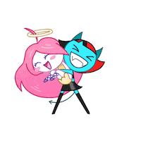 Friends Love Sticker by ixel yav