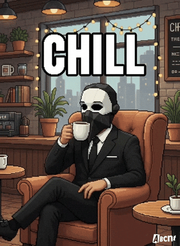 Chilling Coffee Break GIF by ABCNT