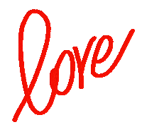 I Love You Heart Sticker by Andrea Scarpin