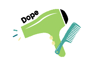 beauty hair Sticker by Tricoci  University