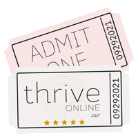 Tickets Thrive Sticker by Marvelous